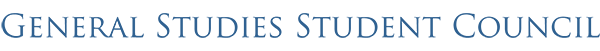 General Studies Student Council logo